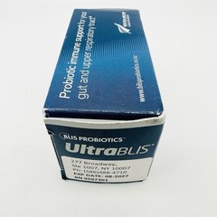 BLIS UltraBLIS Probiotic Lozenges Immune Gut & Oral Health K12 Peppermint 40ct