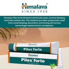 Himalaya Pilex Forte Ointment (30gm X 3) Tubes Fast Free Delivery I EXP. 2026-27