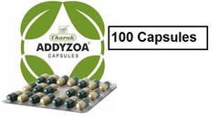 Charak Addyzoa Capsules – 5 Strips (100 Capsules) | Herbal Reproductive Wellness