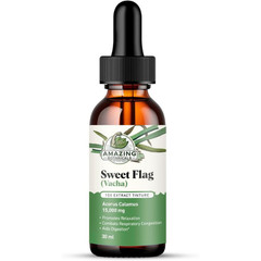 Amazing Botanicals Sweet Flag 10X Extract Tincture 15000mg Natural Herbal Supprt