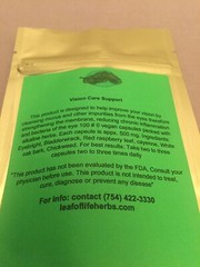 Vision Care Support removes mucus, inflammation and bacteria from the eyes.
