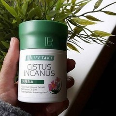 LR Lifetakt Cistus Incanus Throat Kapseln Vitamins C and E 60 pcs