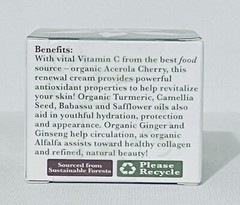 Sanre Organic Skinfood C~ Love Vitamin C, 1.1 Oz 33 ML, New