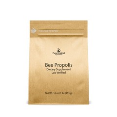 Bee Propolis Powder 1 lb – Pure, No Fillers, Lab Verified, Natural Health Supple