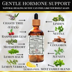 Feminine Balance | Organic Herbal Extract Tincture | Monthly Cycle | Hormones