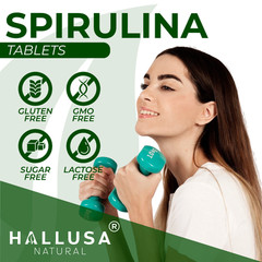 SPIRULINA – Nutrient-Rich Superfood – Energy & Immune Support – 60 Tab