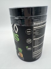 JOCKO GREENS Organic Superfood Powder Pineapple Coconut 10.58oz Exp 08/2026