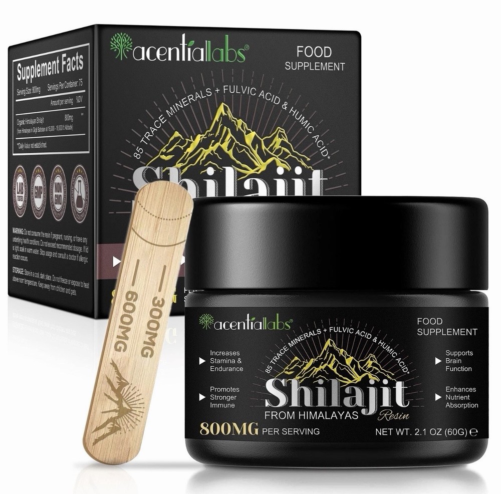 7Pack 100% Himalayan Shilajit, Soft Resin,Organic,Extremely Potent,Fulvic Acid