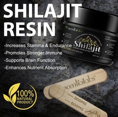2 Pack 100% Himalayan Shilajit,Soft Resin,Organic, Extremely Potent,Fulvic Acid