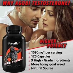 Gorilla Muscle Supplement Endurance, Libido & Muscle Support,Energy Booster