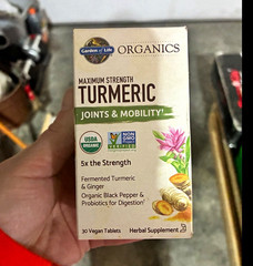 Garden of Life mykind Organics Turmeric Joints & Mobility 5x 30 Vegan Tablets