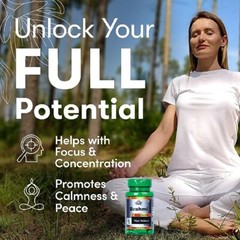 Cipzer Brahmi 60 Capsule | Stress Reducer, Improve Mental Health, Better Sleep