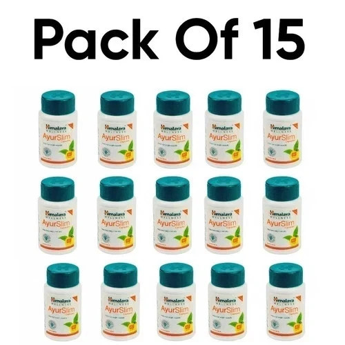15 X Himalaya Ayurslim 900 Capsules Herbal Weight Support 05/2028 Exp Free Ship