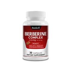 Berberine HCL with Ceylon Cinnamon High Potency Immune Health,30/60/120 Capsules