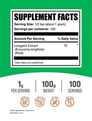 Unflavored Longjack Extract Powder – Gluten-Free Nutrients for Everyday Boost