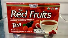 Tea Red Fruits Strawberry & Raspberry 30 Teabags Bolsitas – Te Fruto Rojo