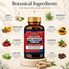 #1 Parasite Cleanse DETOX Liver Colon Yeast Blood support COLON CLEANSER FAST