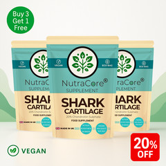 Shark Cartilage Capsule, 600mg-(20% Chondroitin)-Anti-Inflammatory&Joint-180Caps