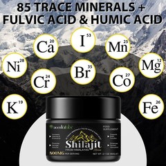 Himalayan Shilajit 100% Pure Organic Soft Resin Extremely Potent Fulvic Acid