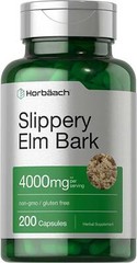 Slippery Elm Bark 4000 Mg Moose Elm Extra Strength Soothe GI Tract, 200 Capsules