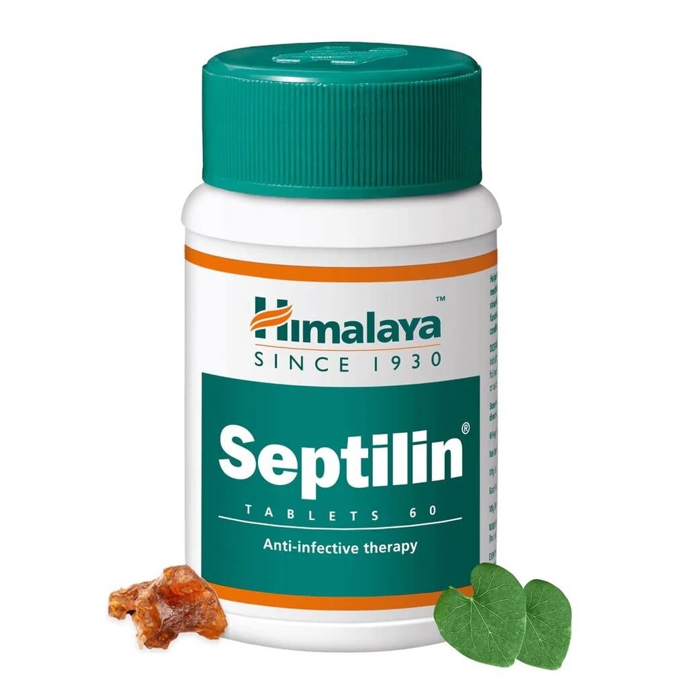 Himalaya Septilin 60 Tabs Pure Herbal Exp March 2027