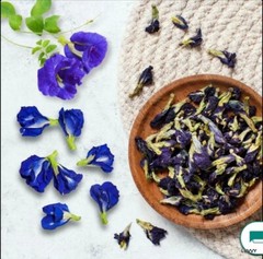 Butterfly Blue Pea Whole Flower pure natural herbal drink Clitoria Ternatea 30g