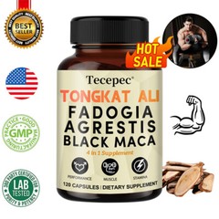 Fadogia Agrestis & MACA 6000 Mg Supplement – Build Muscle Mass –