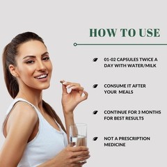 Nature Code Tulsi Capsules, 60 Capsules M320