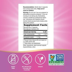 Fenugreek Extracto de Semilla en Polvo 1130mg 180 Cápsulas | 3 Meses