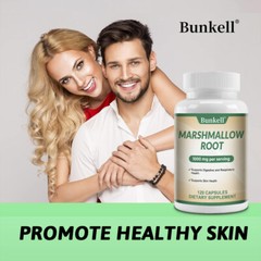 Marshmallow Root 1000mg Capsules Coughs Colds Digestion 30/60/120 Capsules
