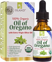 Organic Oil of Oregano Liquid Drops 1 fl oz – Pure Oregano & Olive Oil Blend, Sp