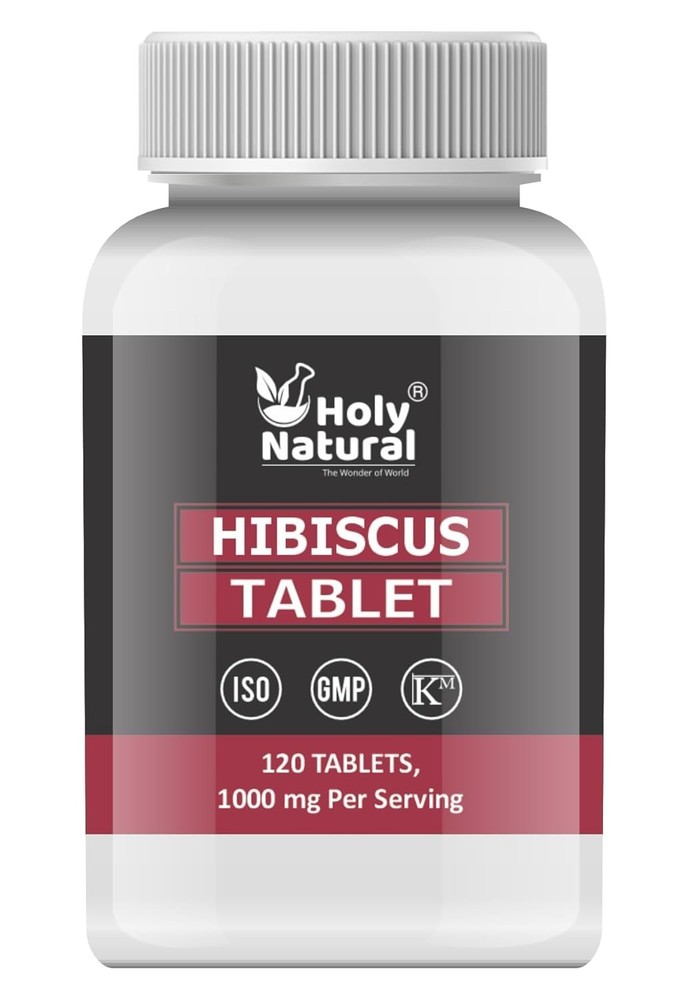 HN Hibiscus (120 Tablets) Dietary Supplement & 1000mg Per Serving