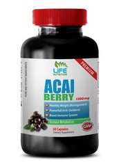 Boost Heart Health – Acai Fruit 4:1 Extract 1200mg – Acai Berry Organic 1B