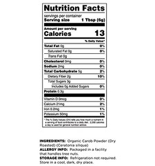 Terrasoul Superfoods Organic Carob Powder, 1 Lb Cocoa Powder Alternative | H…