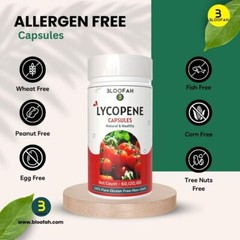 Bloofah Tomato Fruit Capsules (Lycopene) 500mg – 120 Count | Vegan, Gluten Free