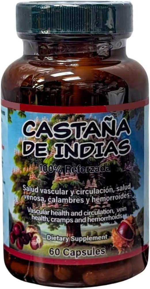 Castaña de Indias 100% Reforzado – 60 Caps (700mg)