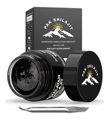 PakShilajit® Gold-Grade Shilajit Resin 15g – 84+ Minerals, 45–70 Days Sun-Dried