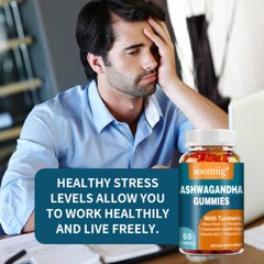 Ashwagandha Gummies – Balance Emtional And Energy,Relief Stress,30 To 60 pcs