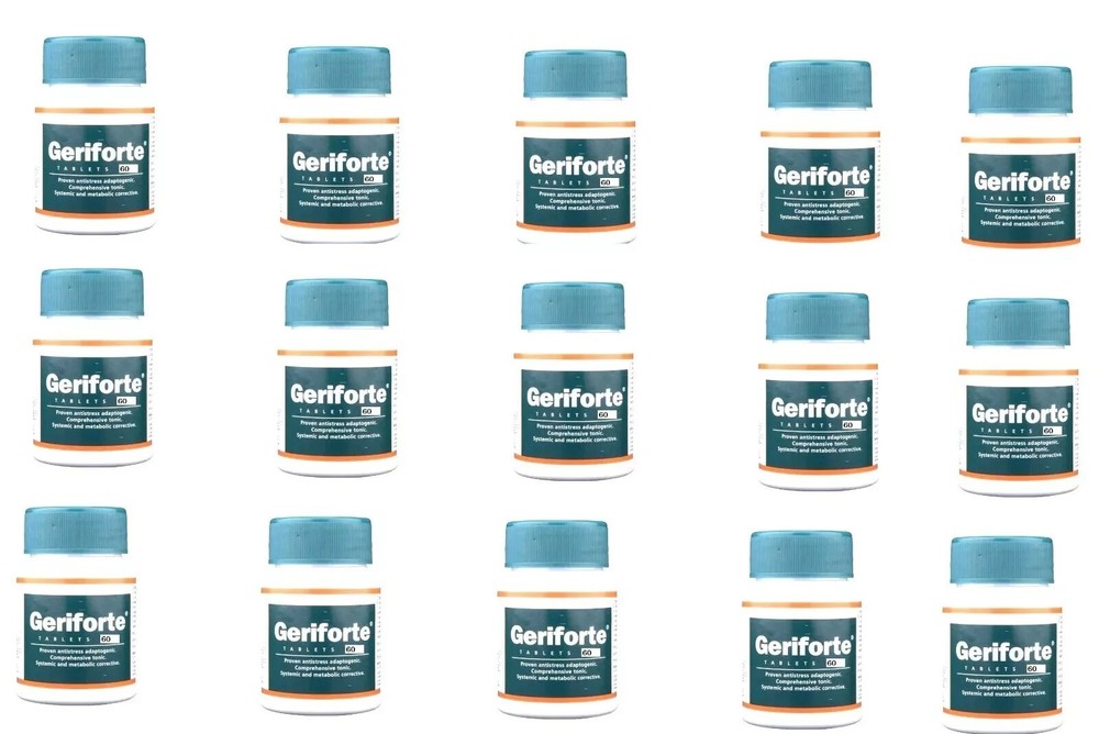 Himalaya Geriforte 60 Tabs x15 | Stress & Immunity Support | Exp 12/2028 🌿 |