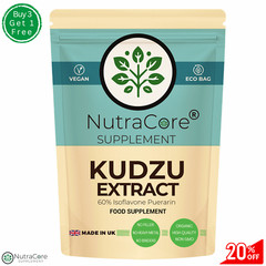KUDZU Root Extract Caps 6000mg(60% Isoflavone Puerarin)-HANGOVER Support-180Caps