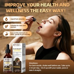 Parasite Cleanse Tincture/Extract-Wormwood,Black Walnut Hull, Clove,Best Quality