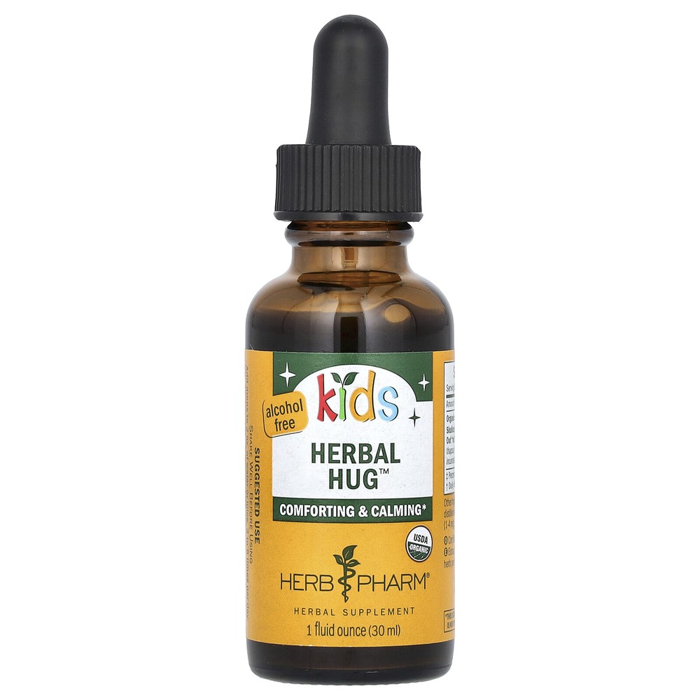 Kids, Herbal Hug, Alcohol Free, 1 fl oz (30 ml)