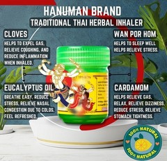 Traditional Thai Herbal Inhaler / Best Value Set ( Largest size X 6 Bottles ).