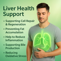 NAC Complex Capsules-800mg (240mg Quercetin,240mg Vitamin C) Lung & Liver-90Caps
