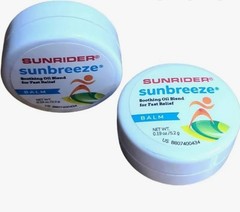 1 Bottle Sunrider SunBreeze Essential Oil Balm Pain Relief Muscle Ache Menthol