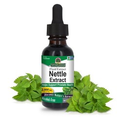 Organic Nettle Extract Prostate Support Alcohol Free Male Wellness 1 Oz
