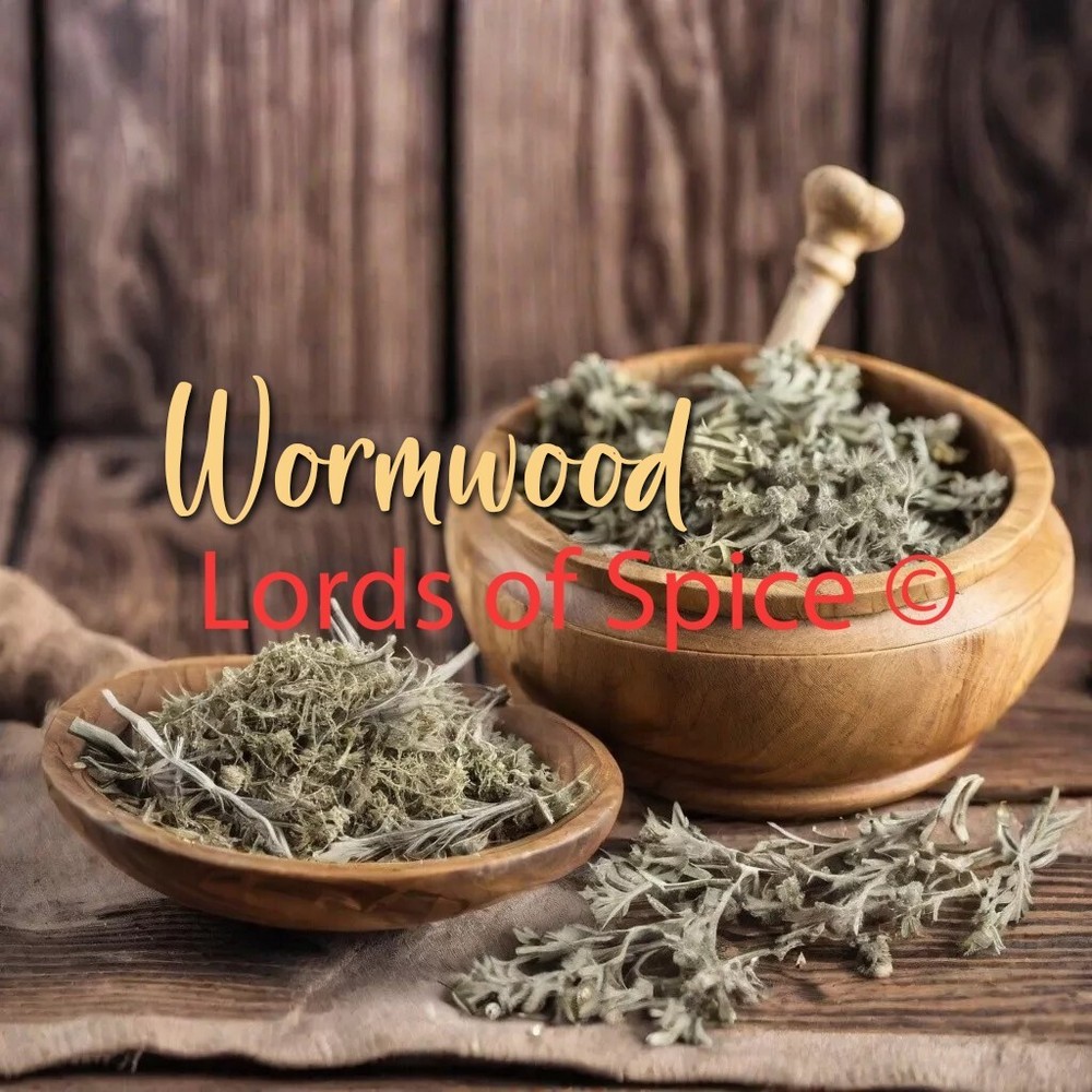 Wormwood Organic Dried Cut ~ Artemisia Absinthium ~ 100% Premium