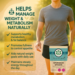STOMACH SPASMS COMPLEX 700mg Capsules-Relaxing Inflammation & Digestive Muscles