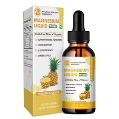 Premium Magnesium Liquid Drops,Magnesium Glycinate,Improve Sleep Anxiety Relief
