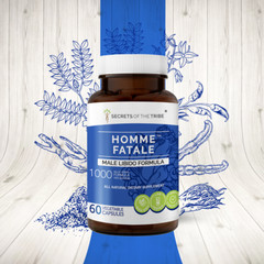 Secrets Of The Tribe Homme Fatale Capsules, 500 mg